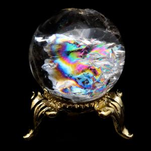 ☆天然石☆ゴールデンマイカ スフィア 台座付 73759b81478b82184d971d1540fbf3