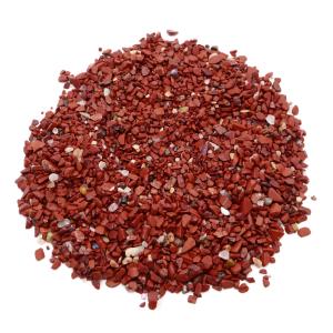 GOLD STONE レッドジャスパー 碧玉 さざれ石 本物 100g サイズ中