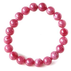 ロードナイト ブレスレット 9.5mm AA ブラジル産 天然石 パワーストーン かわいい おしゃれ 1点物 贈り物 プレゼント ギフト 贈り物 爆買 クリスマス