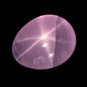 スターローズクォーツ AAAAA 38g 握り石 たまご型 お守り マダガスカル産 台座付き 天然石 1点物 紅水晶 パワーストーン