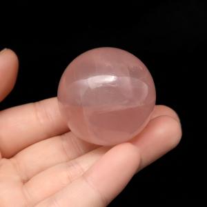 スターローズクォーツ 丸玉 直径39mm マダガスカル産 1点物 天然石 紅水晶 ヒーリング スフィア パワーストーン 台座付き