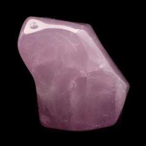 ディープローズクォーツ 原石 267g 全面磨き ポリッシュ 研磨仕上げ マダガスカル産 紅水晶 天然石 置き物 置物 インテリア 鉱物 オブジェ パワーストーン 1点物