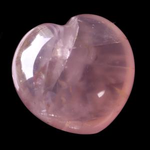 スターローズクォーツ マダガスカル産 196g 握り石 ハート型 お守り ツーソン展示会商品 天然石 パワーストーン スピリチュアル 浄化 かわいい 1点もの