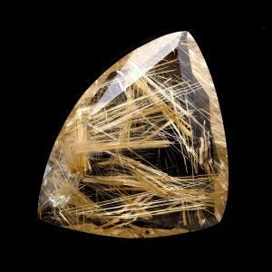 ゴールド ルチルクォーツ ルース 裸石 24.1g AAAAAA 金針 水晶 タイチンルチル 風水 金運 宝石質 天然石 パワーストーン 1点もの