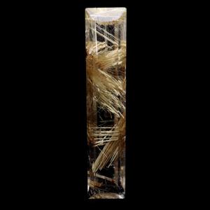 ゴールド ルチルクォーツ ルース 裸石 7.7g AAAAAA 金針 水晶 タイチンルチル 風水 金運 宝石質 天然石 パワーストーン 1点もの