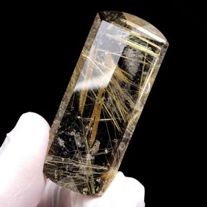 ゴールド ルチルクォーツ ルース 裸石 19.0g AAAAAA 金針 水晶 タイチンルチル 風水 金運 宝石質 天然石 パワーストーン 1点もの