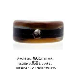 パウアシェル ビーズ 粒売り 1粒 ラウンドカ...の詳細画像3