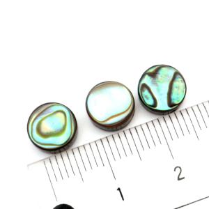 パウアシェル ビーズ 粒売り 1粒 ラウンドカ...の詳細画像5