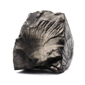 エリートシュンガイト 原石 53g さざれ ロシア カレリア共和国シュンガ 天然石 1点物 パワーストーン Shungite シュンガ石