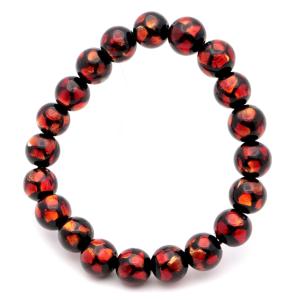 GOLD STONE アメトリン ブレスレット 12.5mm ボリビア産 バイカラー