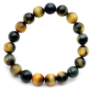 GOLD STONE ラブラドライト ブレスレット 8mm AAA ブルーに輝くシラー