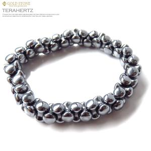 テラヘルツ鉱石 本物 ボーンカット ブレスレット メンズ レディース 氷を溶かすパワーストーン 送料無料 贈り物 プレゼント ギフト 贈り物 爆買 クリスマス