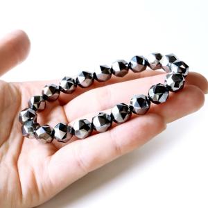 テラヘルツ鉱石 本物 ブレスレット メンズ レ...の詳細画像5