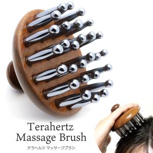 テラヘルツ 頭皮 マッサージ用 ブラシ 気持ちいい リラックス ツボ押し かっさ リフトアップ 美容 鉱石 Terahertz カッサプレート 天然石 クリスマス 贈り物