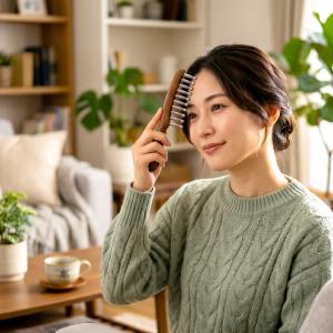 テラヘルツ 頭皮 マッサージ用 ブラシ くし型...の詳細画像5