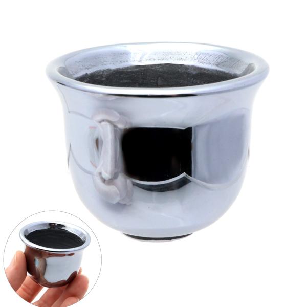 テラヘルツ鉱石 本物 ティーカップ Mサイズ 茶碗 ぐい呑み 湯呑 コップ パワーストーン おちょこ...