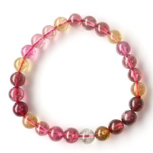 GOLD STONE ルベライト ブレスレット レッドトルマリン 10mm 高品質 1