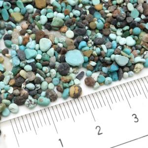 ターコイズ さざれ石 本物 100g 極小サイ...の詳細画像2