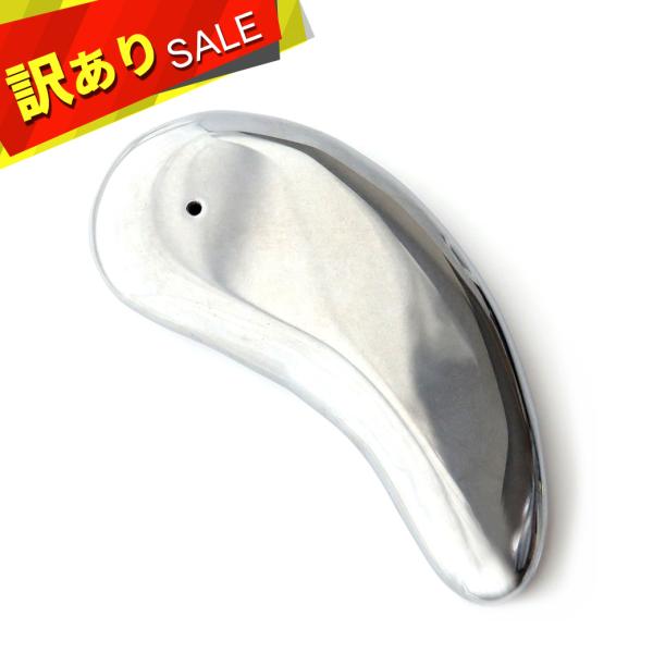 訳アリ テラヘルツ鉱石 本物 かっさプレート  顔のマッサージに 握りやすい形状へ改良された新型 お...