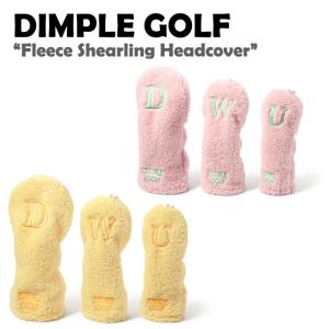 ディンプルゴルフ ヘッドカバー DIMPLE GOLF Fleece Shearling Headc...