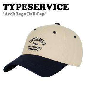 タイプサービス ボールキャップ Typeservice メンズ レディース Arch Logo Ball Cap アーチ ロゴ ボール キャップ BEIGE ベージュ KHSA08 ACC｜goldtail2020