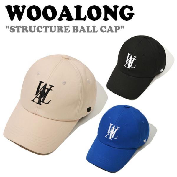 ウアロン キャップ WOOALONG STRUCTURE BALL CAP ストラクチャー ボールキ...