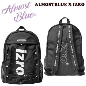 【即納/国内配送】オールモストブルー リュック 正規販売店 ALMOSTBLUE X IZRO メンズ レディース BACKPACK イズロ バックパック BLACK ブラック 2072321 バッグ｜goldtail2020