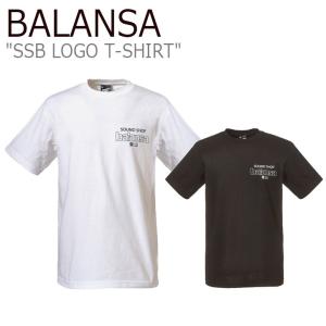 バランサ Tシャツ BALANSA メンズ SSB LOGO T-SHIRT SSB ロゴ Tシャツ WHITE ホワイト BLACK ブラック BLACK ブラック WHITE ホワイト 1010079670/71 ウェア｜goldtail2020