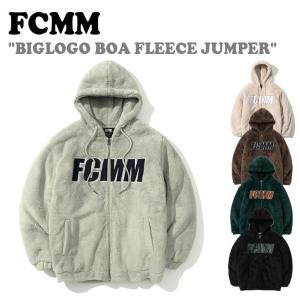 エフシーエムエム フリース FCMM BIGLOGO BOA FLEECE JUMPER ビッグ ロゴ ボアフリース ジャンパー 全5色 FADJZL92GE/BW/GR/BK F1DJZL92OM ウェア｜goldtail2020