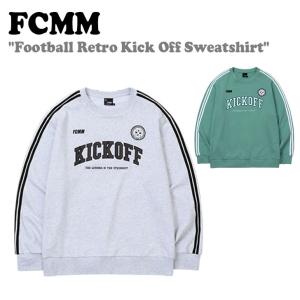 エフシーエムエム トレーナー FCMM Football Retro Kick Off Sweatshirt 全2色 FC300500 FBCMTL3005 ウェア｜goldtail2020