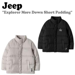 【即納カラー有/国内配送】ジープ ダウン Jeep Explorer More Down Short Padding エクスプローラー モア ダウン ショート パディング GL4JPU491GR/BK ウェア｜goldtail2020