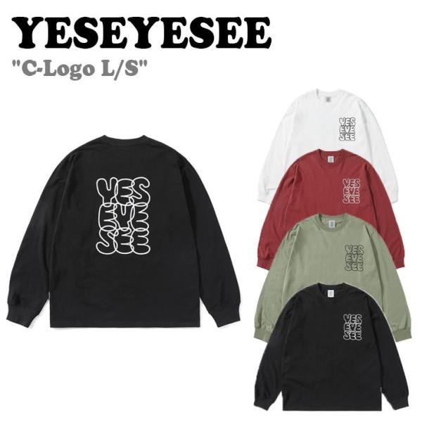 イェスアイシー Tシャツ YESEYESEE C-Logo L/S C-ロゴ ロングスリーブ Ｔシャ...