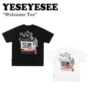 イェスアイシー Tシャツ YESEYESEE メンズ レディース Welcome Tee ウェルカム Ｔシャツ BLACK ブラック WHITE ホワイト 半袖 YES926/YES927 ウェア｜goldtail2020