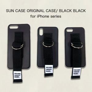 iPhone12 ケース iPhone12 Pro iPhone12 mini iPhone12 Pro MAX SE 第2世代 iPhone11 XR 韓国 ベルト SECOND UNIQUE NAME Original BLACK BLACK お取り寄せ｜goldtail2020