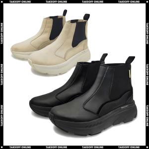 アキクラシック スニーカー レディース チェルシーブーツ トリプルブラック/サンド 2色展開 AKIII CLASSIC CHELSEA BOOTS TRIPLE BLACK / SAND｜goldtakeoff7