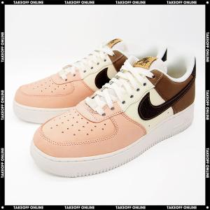 ナイキ スニーカー メンズ エアフォース1 ナポリタン オレンジ/ブラウン NIKE AIR FOR...