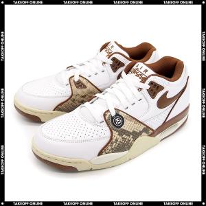 ナイキ スニーカー メンズ ステューシー エアフライト ローカット ホワイト/ブラウン NIKE × STUSSY AIR FLIGHT '89 LOW SP STUSSY WHITE/PECAN-FOSSIL｜goldtakeoff7