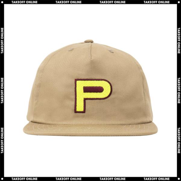 パワーズサプライ キャップ メンズ Pロゴ 5パネル カーキ POWERS BLOCK "P" 5 ...