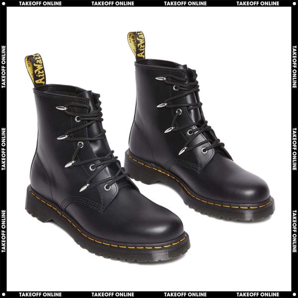 ドクターマーチン ブーツ レディース 8ホール タイブーツ ブラック Dr.Martens 1460...