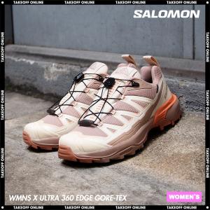 サロモン レディース スニーカー Xウルトラ 360 エッジ ゴアテックス SALOMON WMNS X ULTRA 360 EDGE GORE-TEX｜goldtakeoff7