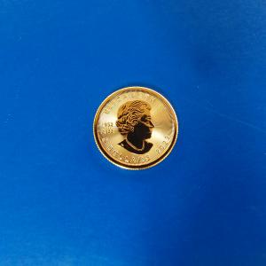 【２０２３年】メイプルリーフ金貨　１/10オンス　新品未使用 　カナダ