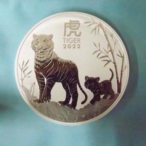 　干支銀貨１ｋｇ　寅年　未使用　オーストラリア