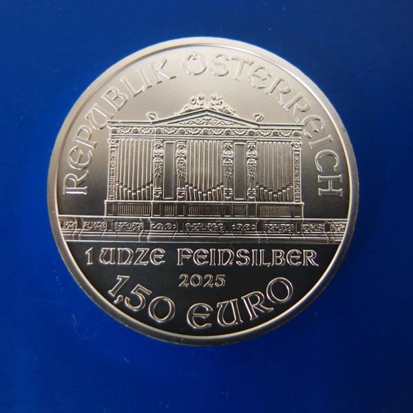 【2025年】ウイーンハーモニー銀貨１オンス　オーストリア