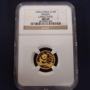 中国 パンダ金貨1／10オンス 1992年 : Gold Tohki - 通販