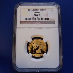 中国 パンダ金貨1／10オンス 1992年 : Gold Tohki - 通販