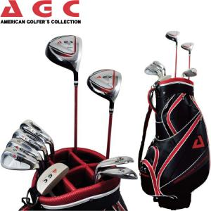 AGC メンズ ゴルフセット クラブ9本(1W,5W,6-9,PW,SW,PT) +キャディバッグ付 【AGCS-6781/AGCS-6782】｜golf-atlas