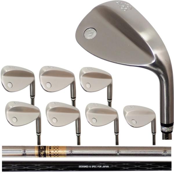 【ATLASオリジナル】 ノーロゴ 02W ウェッジ カーボン＆スチールシャフト　（ルール適合/ミッ...