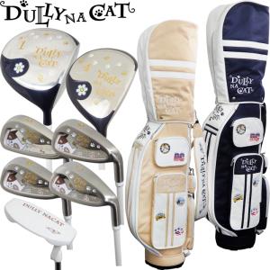 DULLY NA CAT ダリーナキャット レディース ゴルフセット DN-SET05　クラブ7本＋キャディバッグ付｜golf-atlas