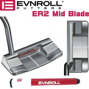 EVNROLL イーブンロール　ER2　ミッドブレードパター  （ER2 MID BLADE PUTTER） 日本仕様モデル　　｜golf-atlas