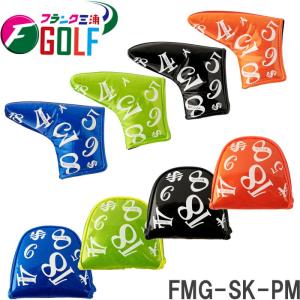 フランク三浦 スケルトン パターカバー （ピンタイプ/マレットタイプ） FMG-SK-P/M｜golf-atlas